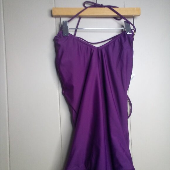 Venus One-Piece Swimsuit 4 Strapy Purple - Picture 10 of 12